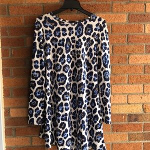 Leopard print dress